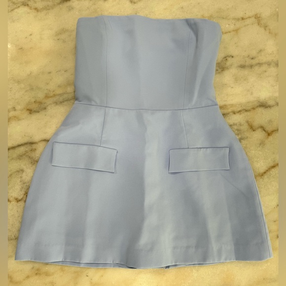 NWOT-X Revolve Strapless Bethany Romper - Picture 4 of 7